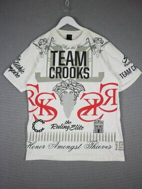 Crooks and Castles All Over Print Mens Large